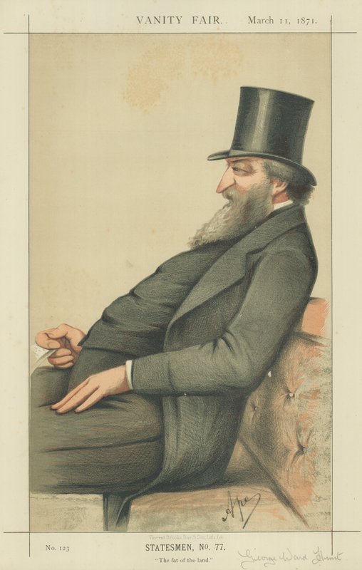 Sağ Hon George Ward Hunt by Carlo Pellegrini