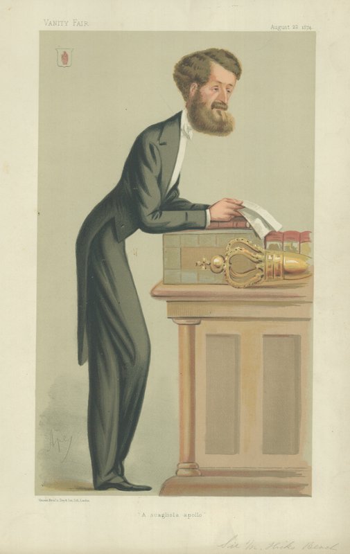 Sağ Hon Sir Michael Hicks Plajı by Carlo Pellegrini
