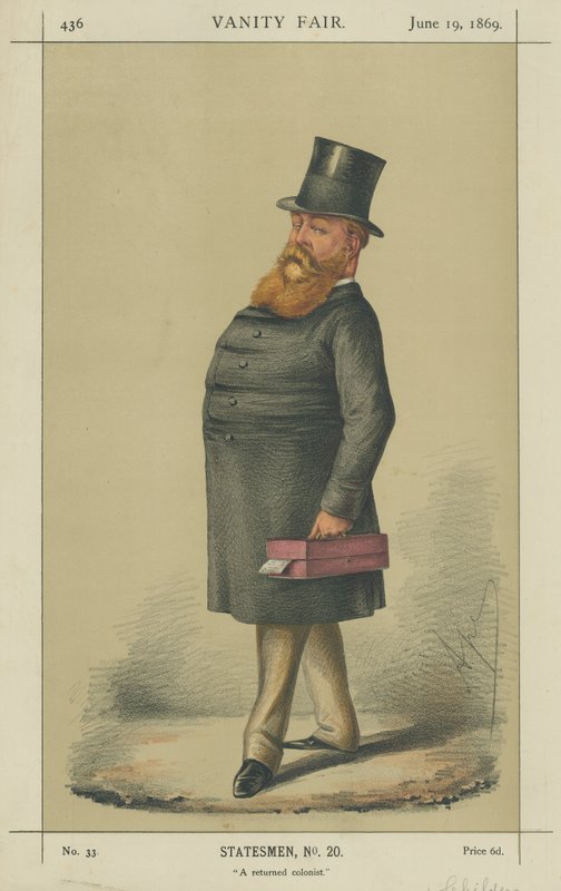 Çok Saygıdeğer Hugh Childers by Carlo Pellegrini