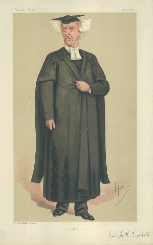 Çok Muhterem Henry George Liddell by Carlo Pellegrini