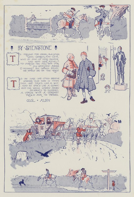 Bir Ballad, Shenstone by Cecil Charles Windsor Aldin