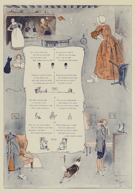 Çiftçinin Kızlarından Bir Ditty by Cecil Charles Windsor Aldin