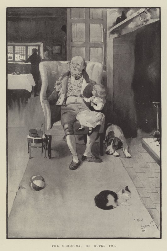 Umduğu Noel by Cecil Charles Windsor Aldin