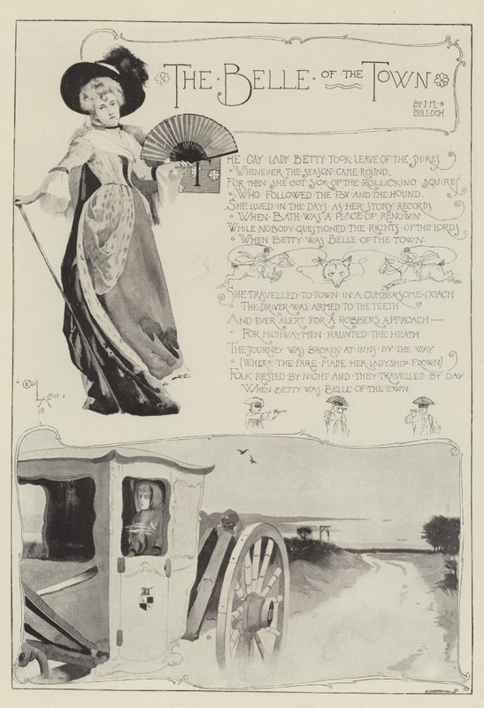 Şehrin Belle'i, JM Bulloch by Cecil Charles Windsor Aldin