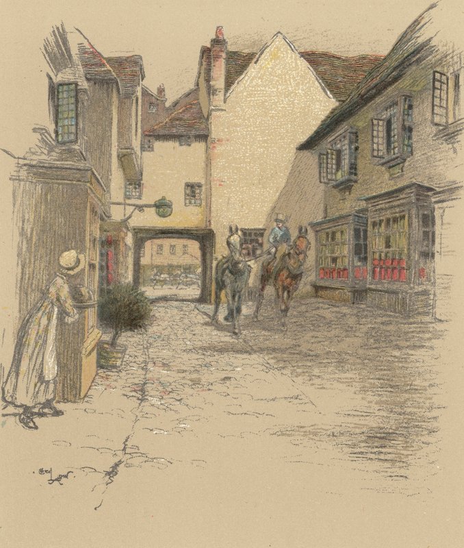 Altın Haç, Oxford by Cecil Charles Windsor Aldin