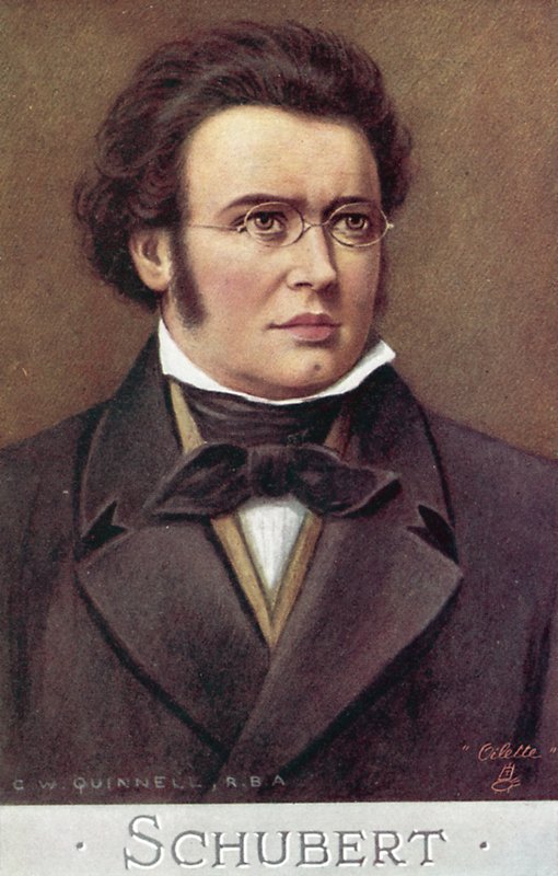 Franz Schubert by Cecil Watson Quinnell
