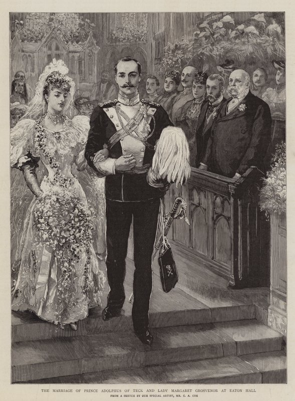 Teck Prensi Adolphus ve Leydi Margaret Grosvenor