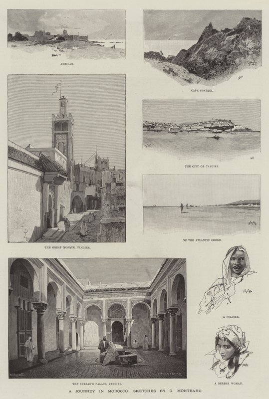 Fas'ta Bir Yolculuk by Charles Auguste Loye