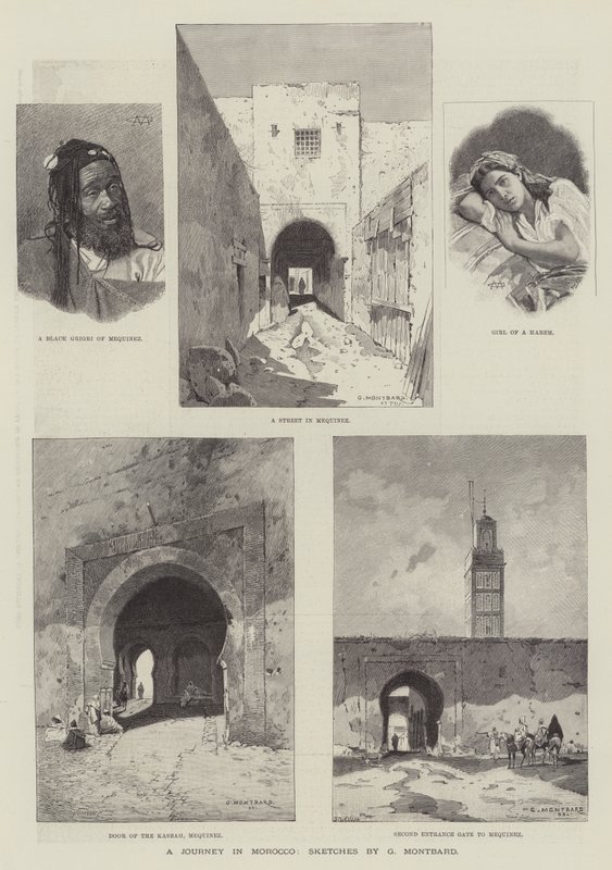 Fas'ta Bir Yolculuk by Charles Auguste Loye