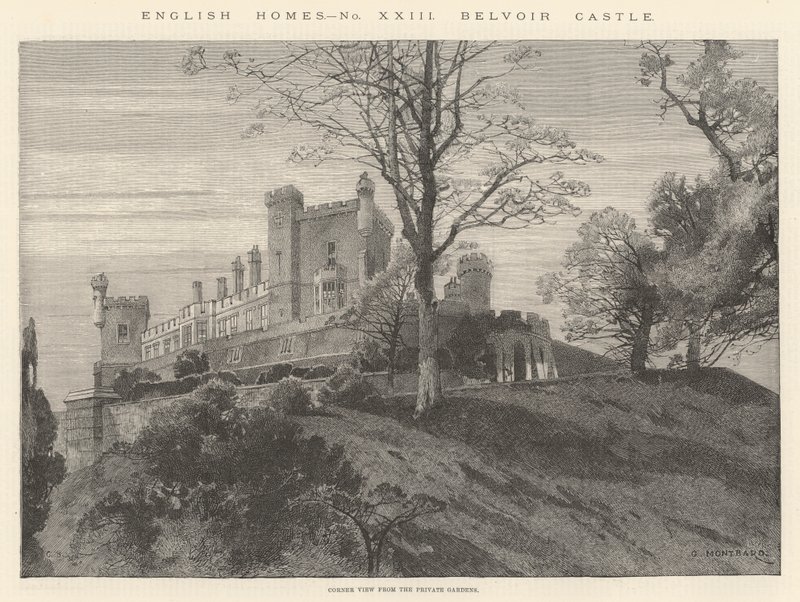 Belvoir Kalesi by Charles Auguste Loye
