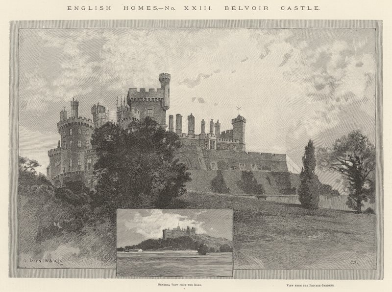 Belvoir Kalesi by Charles Auguste Loye