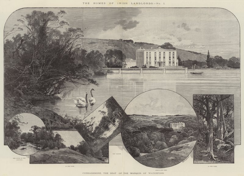 Curraghmore, Waterford Markisinin Koltuğu by Charles Auguste Loye