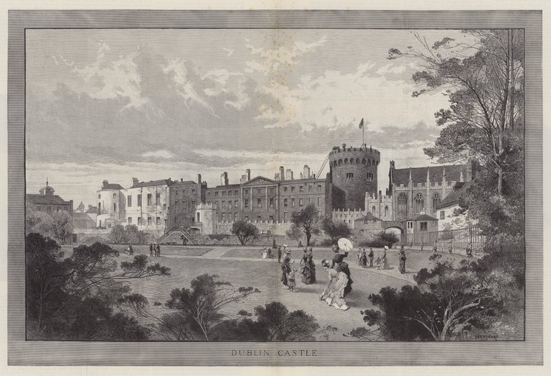 Dublin Kalesi by Charles Auguste Loye