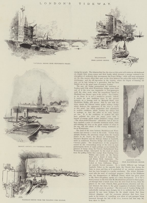 ಲಂಡನ್‌ನ ಟೈಡ್‌ವೇ ಟರ್ಕ್ by Charles Auguste Loye