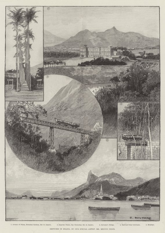Brezilya'da Eskizler by Charles Auguste Loye