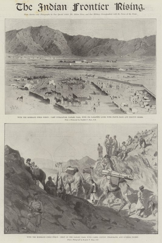 Hint Sınır Yükseliyor by Charles Auguste Loye