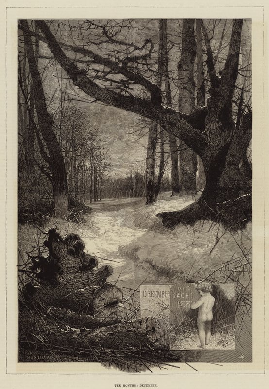 Aylar, Aralık by Charles Auguste Loye