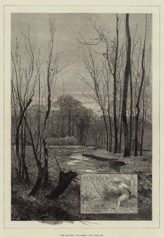 Aylar, Kasım by Charles Auguste Loye