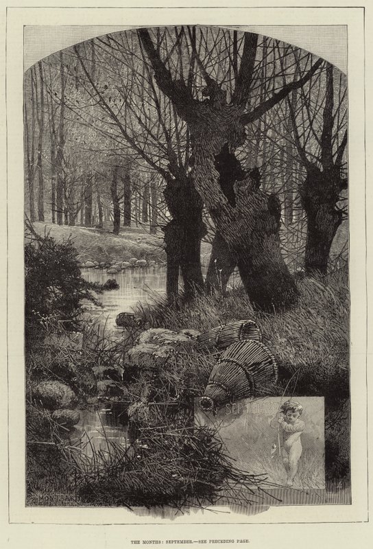aylar, eylül by Charles Auguste Loye