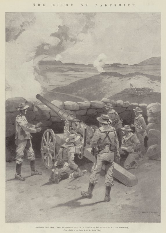 Ladysmith Kuşatması by Charles Auguste Loye