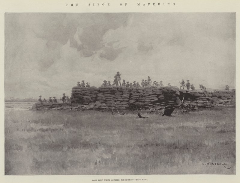 Mafeking Kuşatması by Charles Auguste Loye