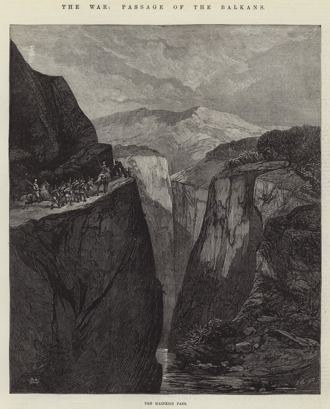 Savaş, Balkanların Geçişi by Charles Auguste Loye