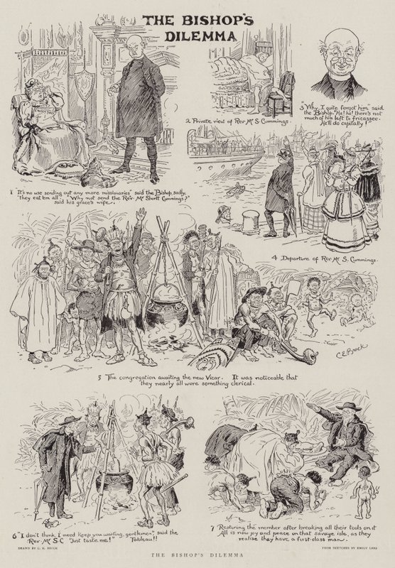 Piskoposun İkilemi by Charles Edmund Brock