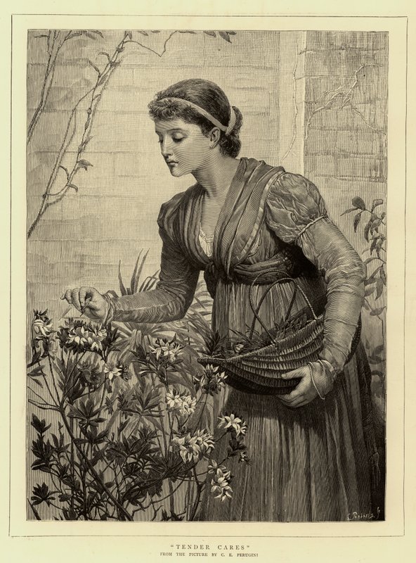 Hassas Bakımlar by Charles Edward Perugini