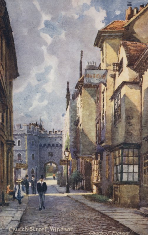Church Street, Windsor  by Charles Edwin Flower
