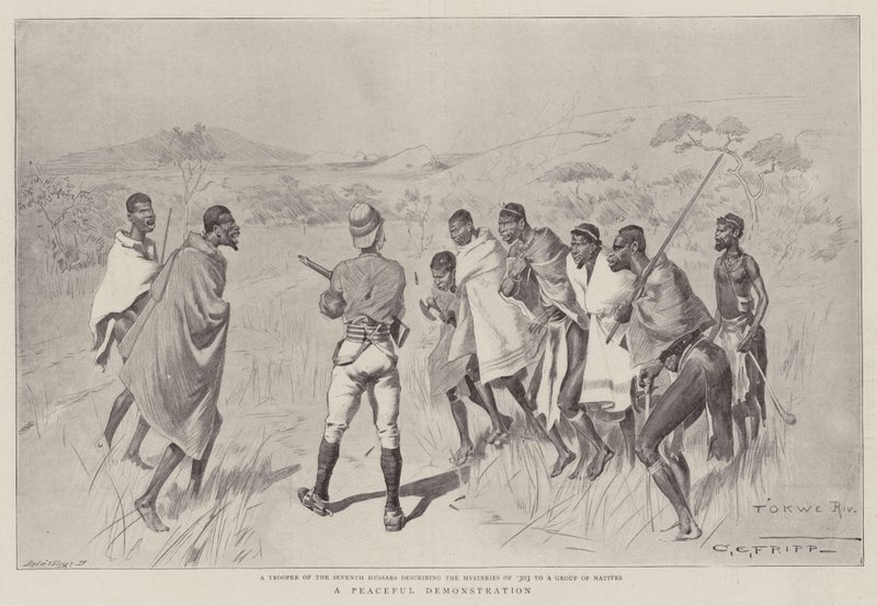 Barışçıl Bir Gösteri by Charles Edwin Fripp