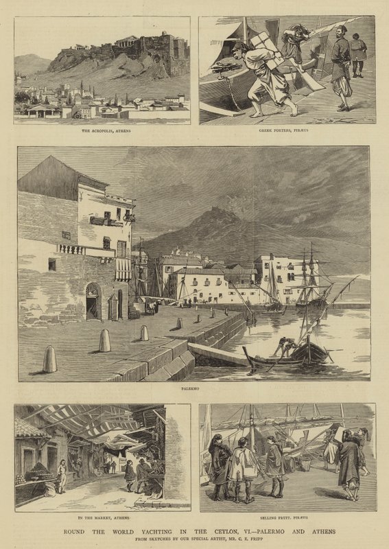 Seylan, VI, Palermo ve Atina