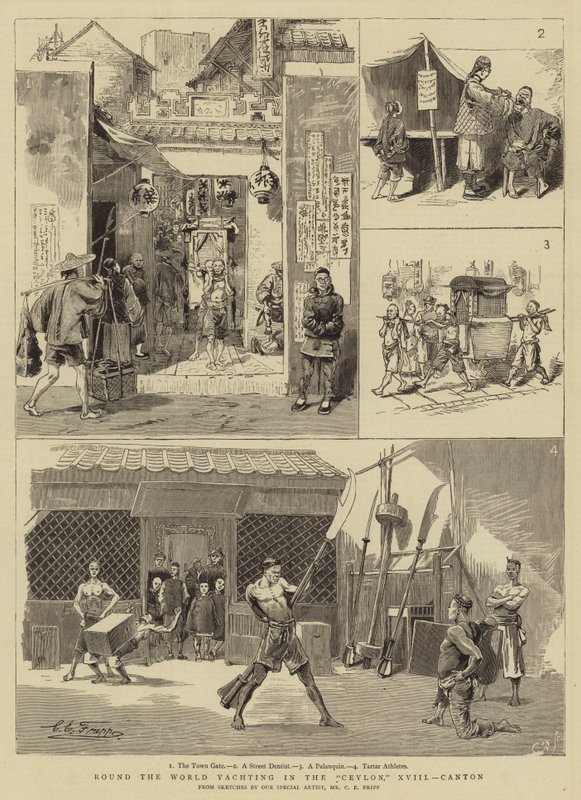Seylan, XVIII, Kanton