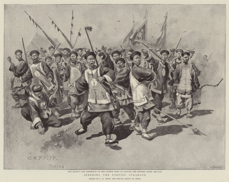 Ayrılan Yabancıyı Hızlandırmak by Charles Edwin Fripp