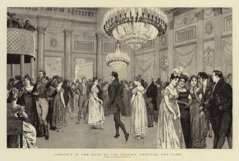 Almack Moda, Servet ve Şöhret Günlerinde by Charles Green