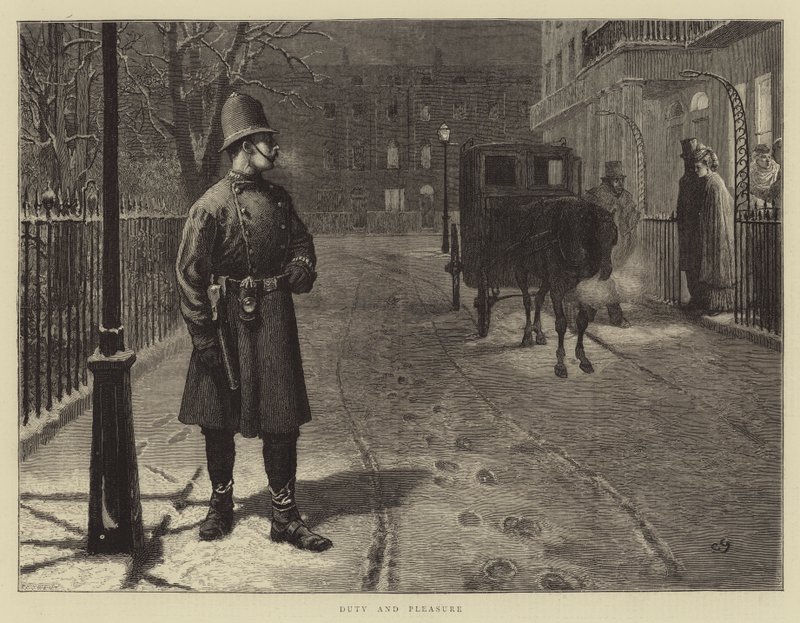 Duty and Pleasure  by Charles Green
