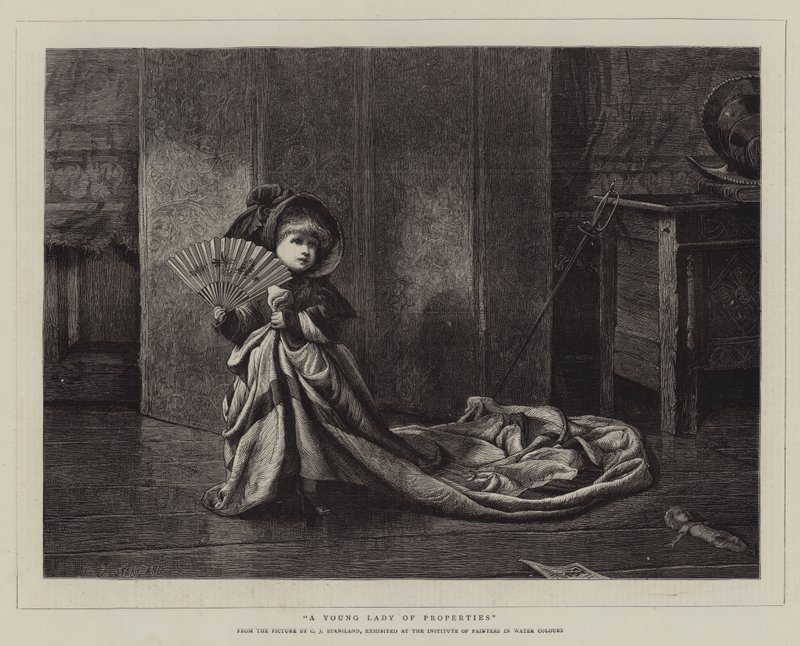 Mülklerin Genç Hanımı by Charles J. Staniland