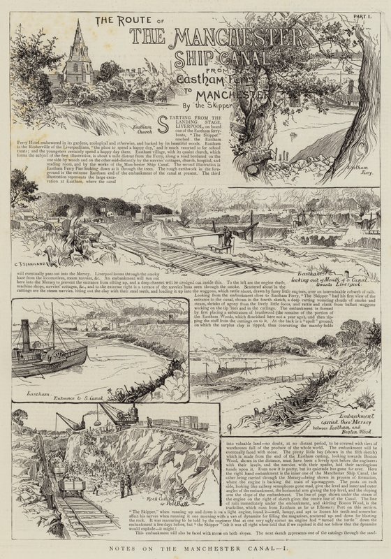 Manchester Kanalı Üzerine Notlar, I by Charles J. Staniland