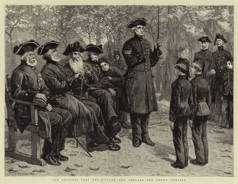 Askerlerimizin Geçmişi ve Geleceği, Eski Chelsea ve Genç Chelsea by Charles J. Staniland