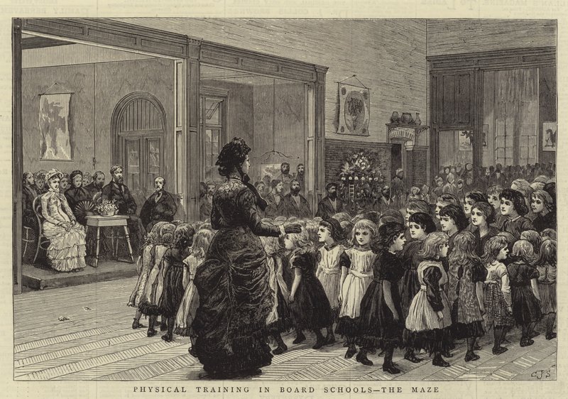 Yatılı Okullarda Beden Eğitimi, Labirent by Charles J. Staniland