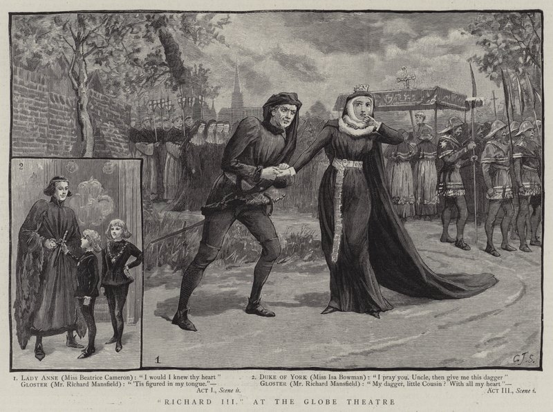 Richard III, Globe Tiyatrosu