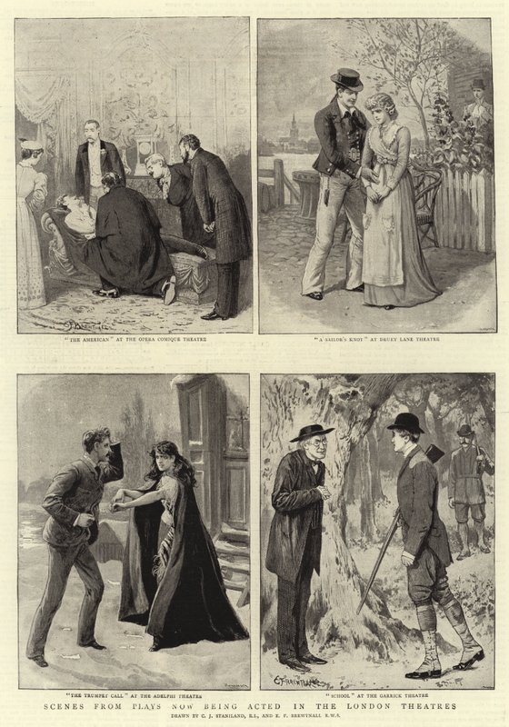 Plays'ten Sahneler şimdi Londra Tiyatrolarında oynanıyor by Charles J. Staniland