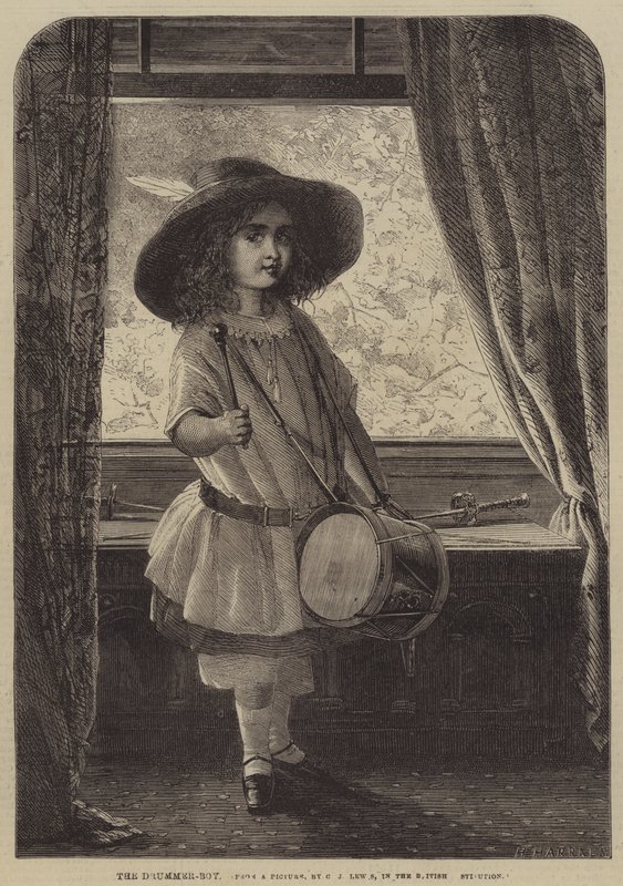 Davulcu-Çocuk by Charles James Lewis