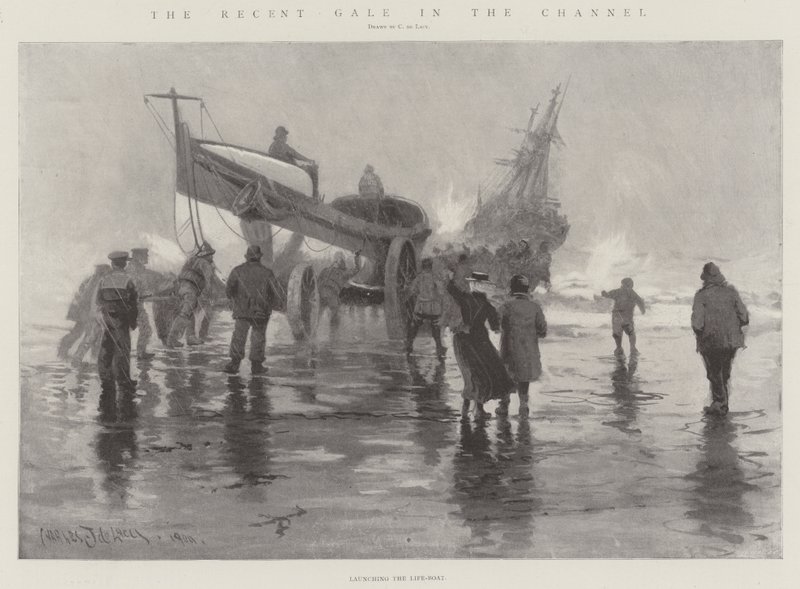 Kanaldaki Son Fırtına by Charles John de Lacy