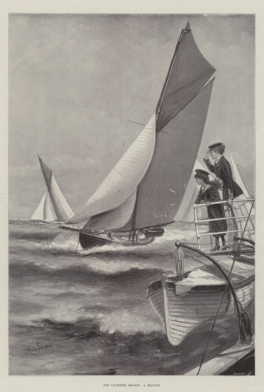 Yat Sezonu, Bir Transit by Charles John de Lacy