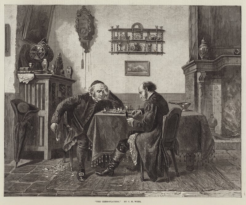 Satranç Oyuncuları by Charles Meer Webb