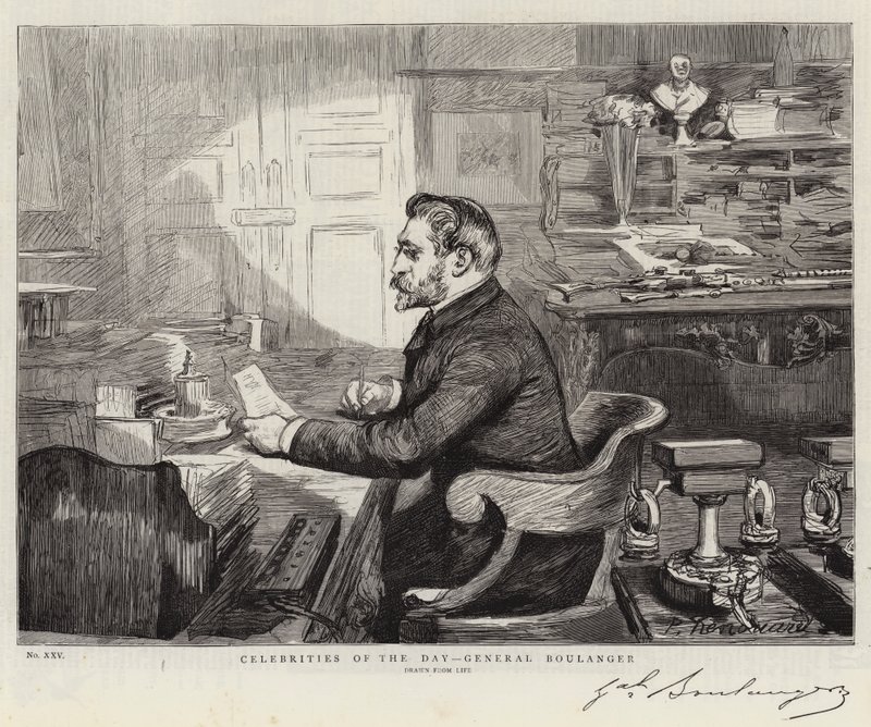 Günün Ünlüleri, General Boulanger by Charles Paul Renouard
