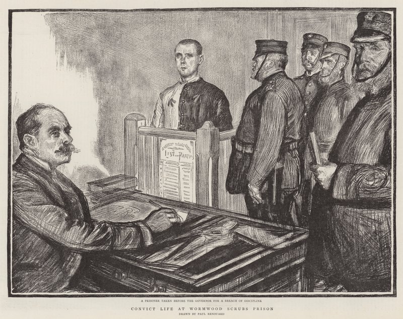 Wormwood Scrubs Hapishanesinde Hükümlü Yaşamı by Charles Paul Renouard
