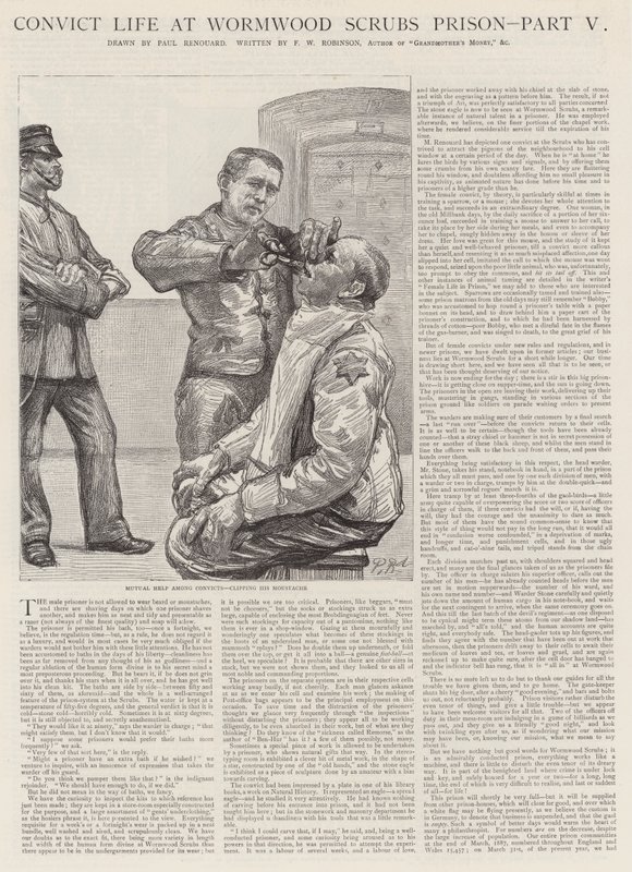 Wormwood Scrubs Hapishanesinde Hükümlü Yaşamı by Charles Paul Renouard