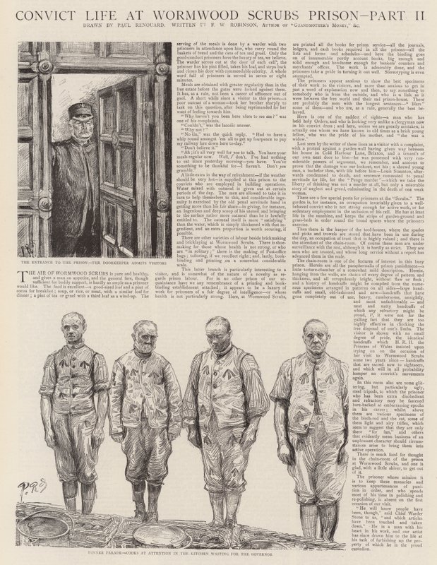 Wormwood Scrubs Hapishanesinde Hükümlü Yaşamı by Charles Paul Renouard