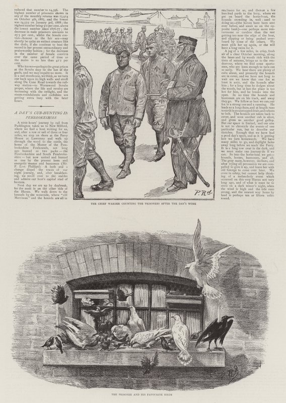 Wormwood Scrubs Hapishanesinde Hükümlü Yaşamı by Charles Paul Renouard